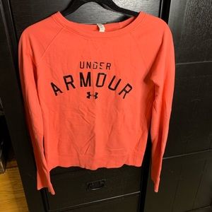 Pink Under Armour Crewneck